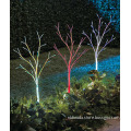 Set of 3 Color Changing Solar Branch Stakes for Path Outdoor Lighting